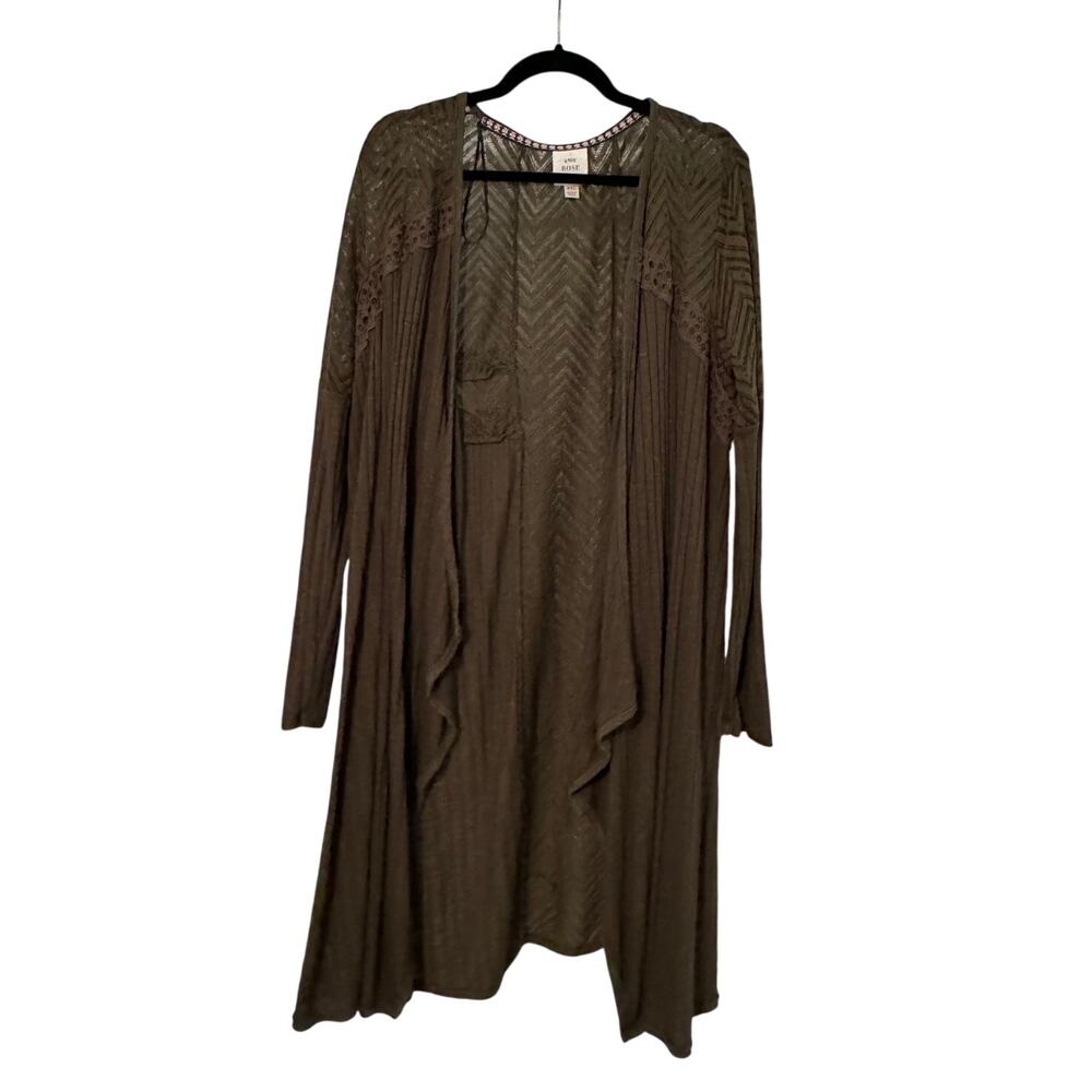 Knox Rose Sweater - Army Green - Size XXL
